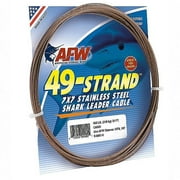 AFW K175C-0 49 Strand 7x7 Stainless Steel Shark Leader Cable